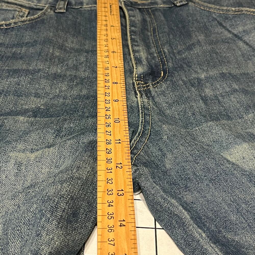 Love SoHo Denim Cargo Wide leg Jeans Sz 11 - Picture 7 of 9